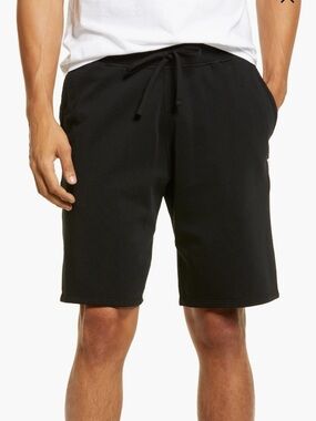 Reigning Champ Black Knit Drawstring Athletic Shorts
